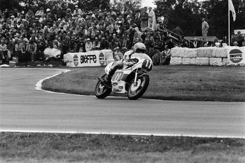 Anefo photo collection. TT Assen 1980. TT Assen; Lavado in Action (Winner ... Stock Photos