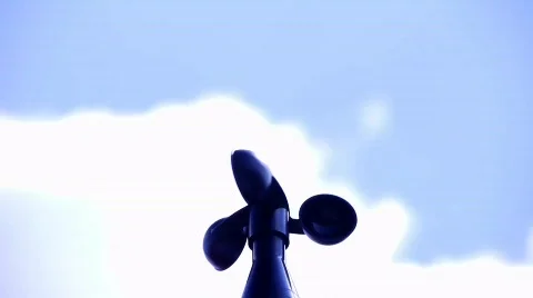 Anemometer Stock Footage 779277