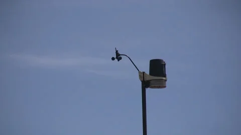 Anemometer Stock Footage 6732066