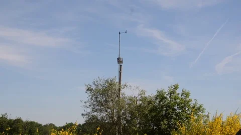 Anemometer Stock Footage
