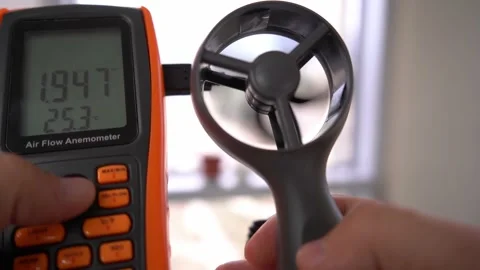 Anemometer Stock Footage 158235933