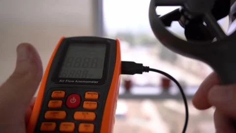 Anemometer Stock Footage 158235987