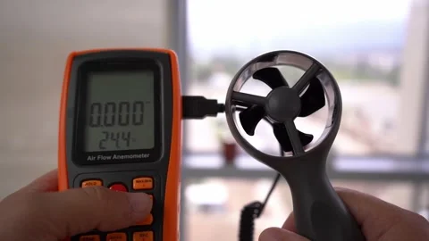 Anemometer Stock Footage 158237031