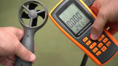 Anemometer Video stock 158238791