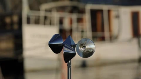 Anemometer Stock Footage 245434632