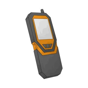 Anemometer illustration Illustrazione stock
