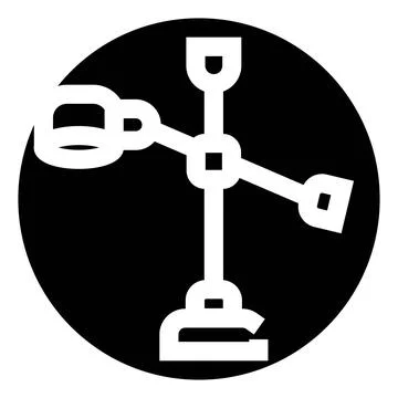 Anemometer instrument measuring wind speed and forecasting weather Illustrazione stock