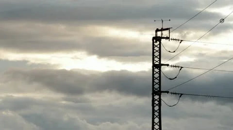 Anemometer in a storm Stock-Footage 11072397