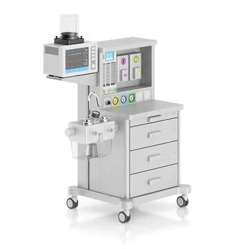 Anesthesia Delivery System 3D Model