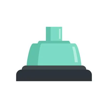 Anesthesia icon flat isolated vector Stock Illustration