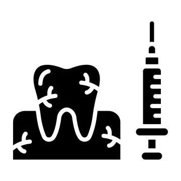 Anesthesia Vector Icon Design Illustration Stock Illustration