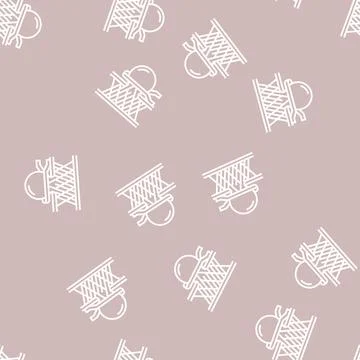 Aneurysm repair line seamless pattern Stock Illustration