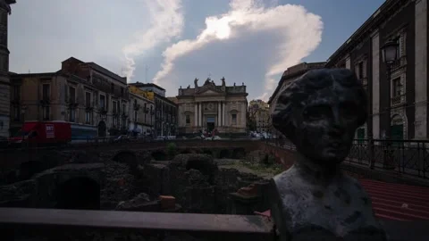 Anfiteatro Romano Stock Footage 163855062