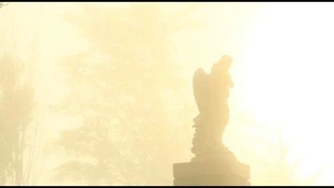 ANGEL AND SUN Stock Footage 286239814