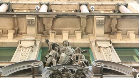 Angel architecture Vídeos de archivo 21430175