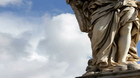 Angel Carrying the Nails Stock Footage 35104984
