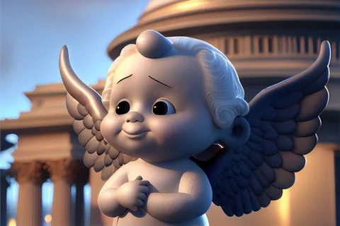 Angel Cherub イラスト素材