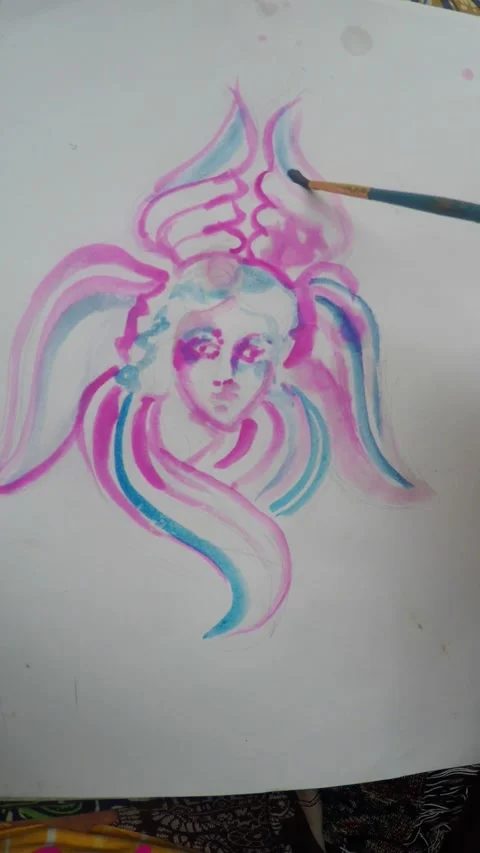 Angel child Stock Footage 290011778