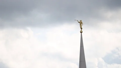 Angel in Clouds Video stock 91265052