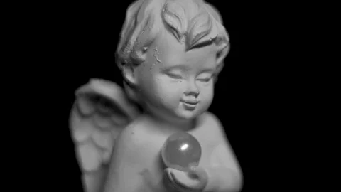 Angel up-down movement Stock Footage 82832524