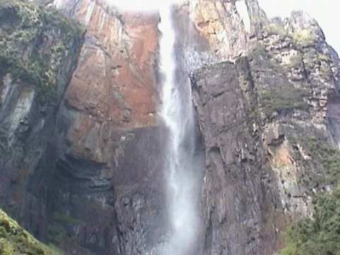 Angel Fall Stock Footage 94897