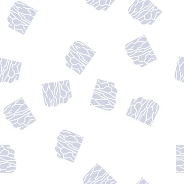 Angel falls glyph seamless pattern Stock Illustration
