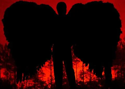 Angel of Fire Stock Illustration