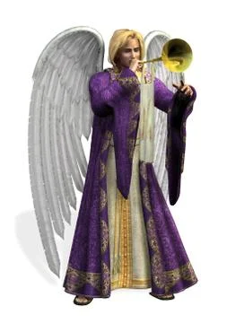 Angel Gabriel Stock Illustration