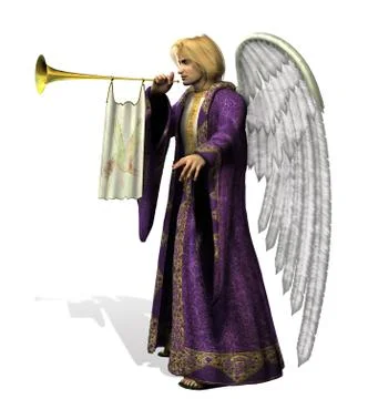 Angel Gabriel Stock Illustration