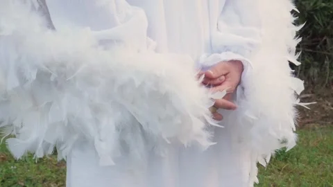 Angel. Hands of an angel. 4K Stock Footage 290927900