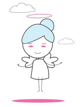 Angel Illustrazione stock