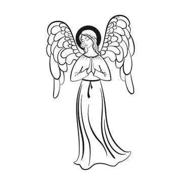 Angel Stock Illustration