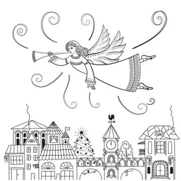 Angel Stock Illustration