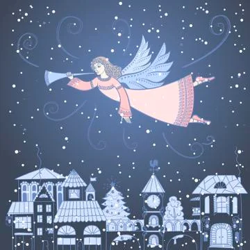 Angel Stock Illustration