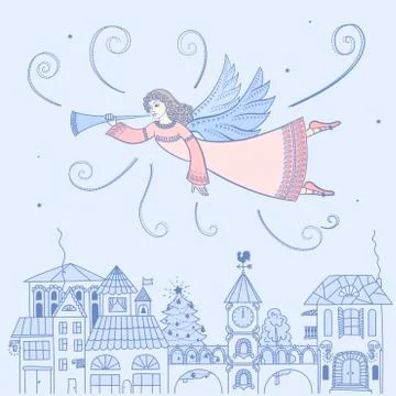 Angel Stock Illustration
