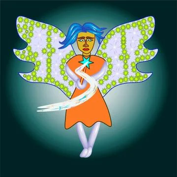 Angel Stock Illustration
