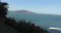 Angel Island State Park view from Alcatraz Island, San Francisco 4k or 4k+ Resolution
