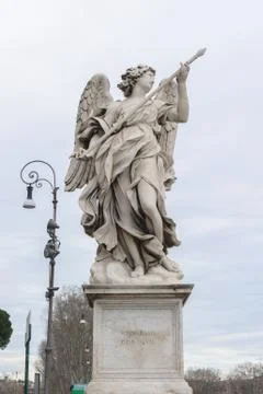 Angel with the Lance Stock Photos