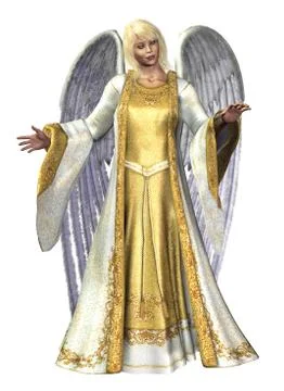 Angel of Light Stock Illustration
