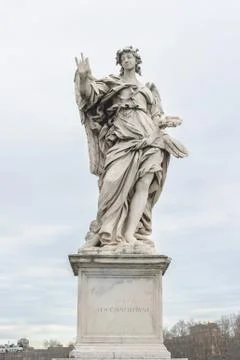 Angel with the Nails Stock Photos