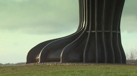 Angel of The North Stock Footage 34993177