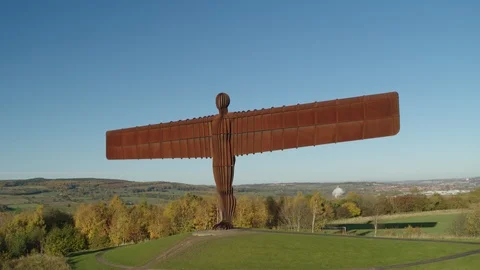 Angel of the North Stock Footage