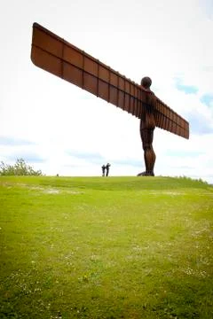 Angel of the north Stock Photos
