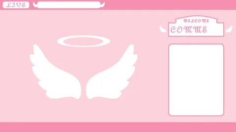 Angel ring Looping streaming background. 1080p (1) Stock-Footage 258880984