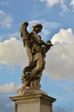 Angel in the sky Stock Photos