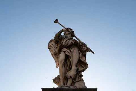 Angel with Sponge Stock Photos