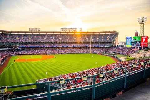 Angel stadium Stock Photos