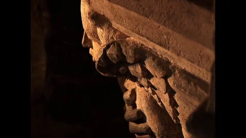 Angel statue. Stock Footage 78486276