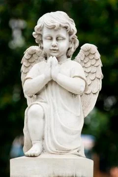 Angel statue Stock Photos