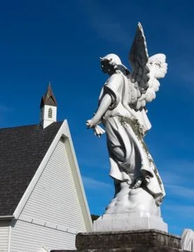 Angel statue Stock Photos